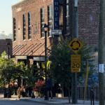 A hotel in Asheville’s River Arts District is seen on a fall morning. Buncombe County lodging sales rose nearly 11% in July, even as hotel demand and occupancy dipped from a year earlier.