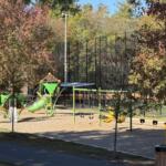 The playground at Asheville's Weaver Park sits beside the baseball field, where city officials say repairs are expected to be completed by the end of December. Council members raised concerns about the $800,000 park renovation during an Oct. 22 agenda briefing.